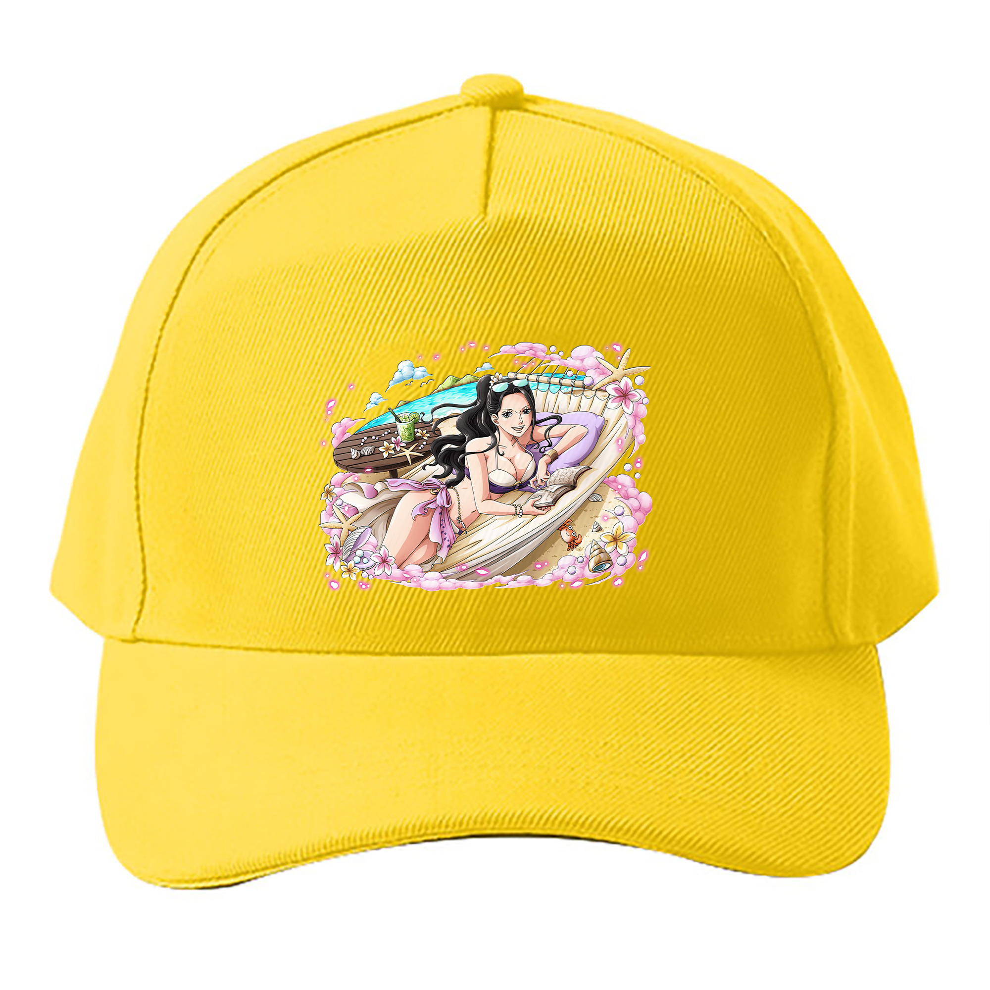（画像用） ワンピース ニコ・ロビン ONE PIECE Nico Robin ベースボールキャップ 綿100％ 男女兼用 帽子 スポーツ